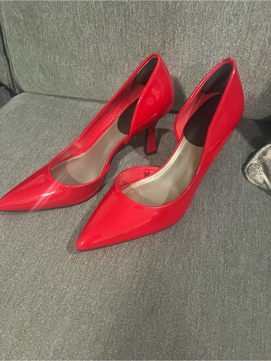 Worthington Shoes - Worthington Red Patent Pointed-Toe Pumps